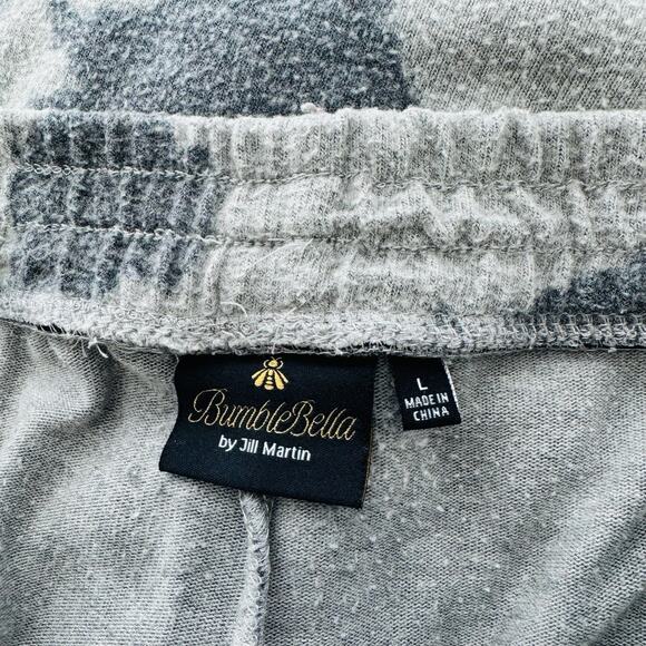 Bumblebella By Jill Martin Gray Lounge Pants Women’s Size L - Picture 6 of 8